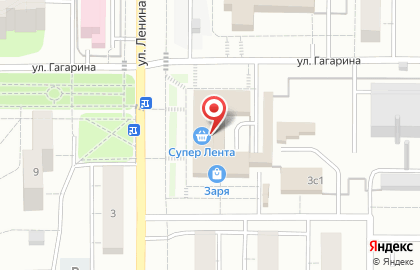 Комильфо на улице Гагарина на карте