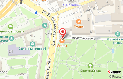 Салон Мир Цветов на Ахматовской улице на карте
