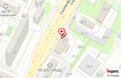 ТЦ Калач на Сколковском шоссе на карте