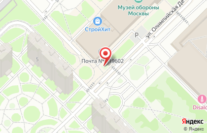 Киоск по продаже фруктов и овощей в Тропарёво-Никулино на карте