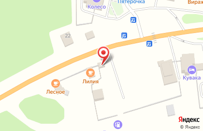 Автостоянка в Кемерово на карте