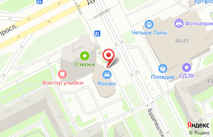 Магазин Семишагофф на Будапештской улице, 83 на карте