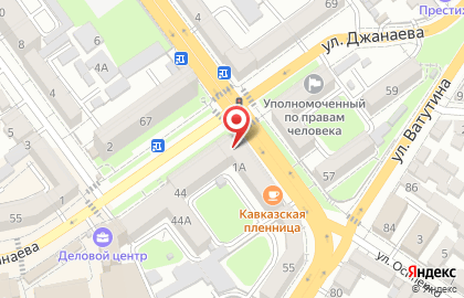 Аптечный пункт Апрель во Владикавказе на карте