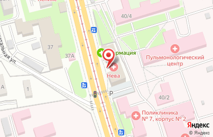 Банкомат ВТБ на улице Фрунзе, 40а на карте