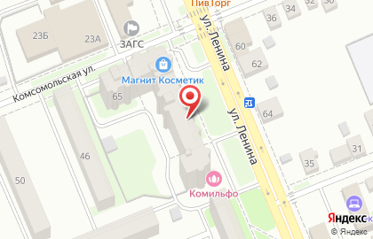 Страховая компания РЕСО-гарантия на улице Ленина на карте