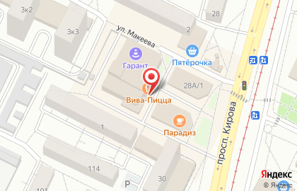 Группа компаний Немецкие окна на улице Макеева на карте
