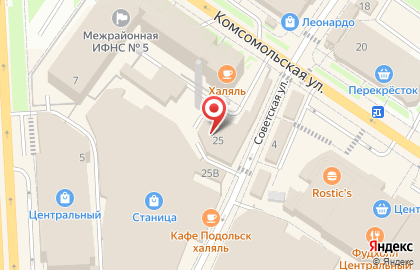 Мода Люкс на Советской площади на карте