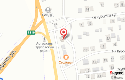 Продуктовый магазин Салам на Курортной улице на карте