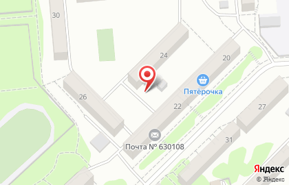 Почтовое отделение №108 на улице Котовского на карте