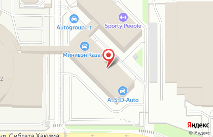 A1 в Ново-Савиновском районе на карте