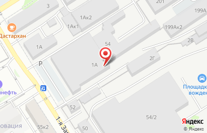 Автостоянка в Барнауле на карте