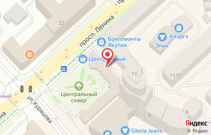 Сотовый мир на проспекте Ленина на карте