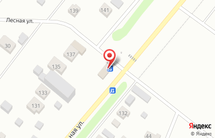 Коттедж на Центральной улице на карте