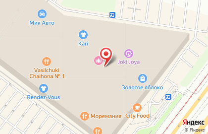 Батутный центр Невесомость в Москве на карте