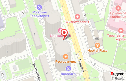 Магазин-бар Бирмаркет на улице Ленина на карте