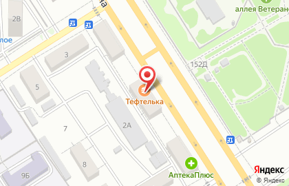 Закусочная Тефтелька на карте