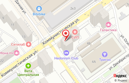 Федеральная сеть сервисных центров по ремонту техники Multiservice на Коммунистической улице на карте