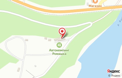 Пикниковая поляна Аше на карте