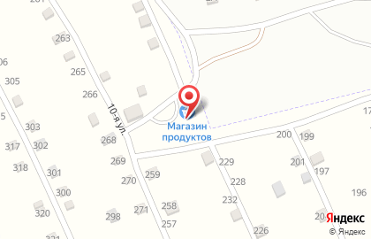 Продуктовый магазин в Барнауле на карте