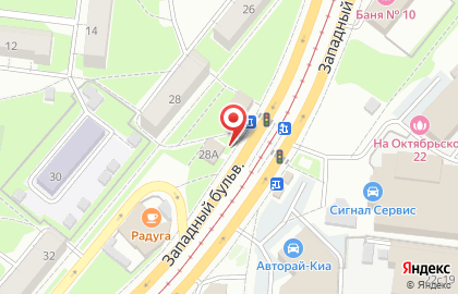 Магазин Градус в Засвияжском районе на карте