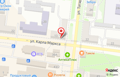 Парикмахерская Натали на улице Татарстан на карте