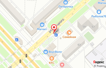 Киоск по продаже шаурмы Шаурмания на улице Урицкого на карте