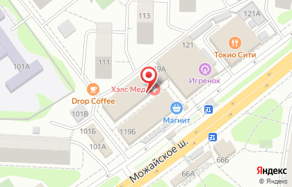 Парикмахерская №1 в Москве на карте