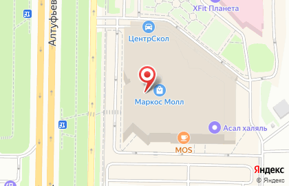 Печати в Москве на Алтуфьевском шоссе на карте