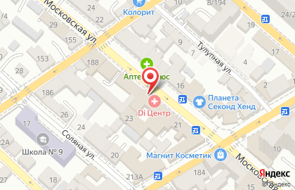 Сервисный центр iCenter на Московской улице на карте