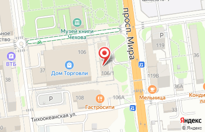 Магазин головных уборов, ИП Баканач С.В. на карте