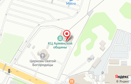Культурный центр Армянской общины на карте