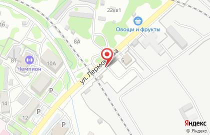 Компания СервисТорг-ДВ на улице Лермонтова на карте
