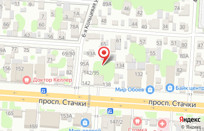 Колесо на проспекте Стачки на карте