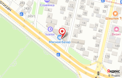Ортопедический салон Орто-Кубань Юг на улице Красных Партизан на карте