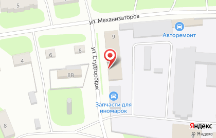 Почта России, АО на улице Механизаторов на карте
