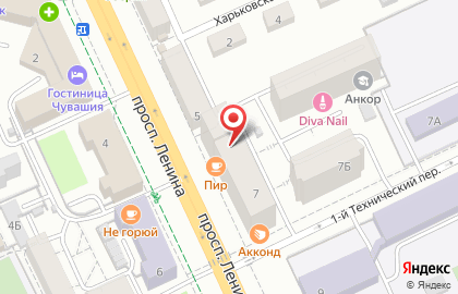 Кальянная Марракеш на проспекте Ленина на карте