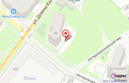 Строящиеся объекты, ООО Севердомстрой на карте