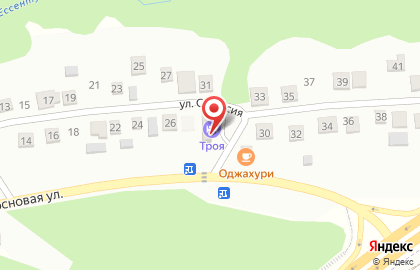 Гостиничный комплекс Троя на улице Согласия на карте