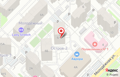 Супермаркет Магнит в Самаре на карте