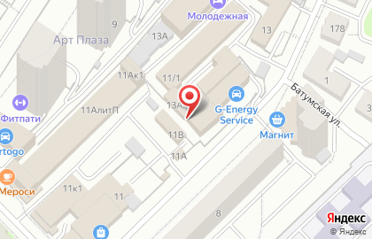 Автомойка в Уфе на карте