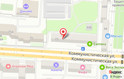 Строительная компания Теремок на Коммунистической улице на карте