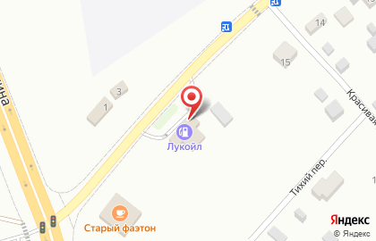 АЗС в Кургане на карте