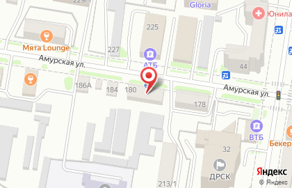 Международная туристическая сеть География на Амурской улице на карте