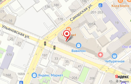 Банкомат БИНБАНК на Ульяновской улице, 18 на карте