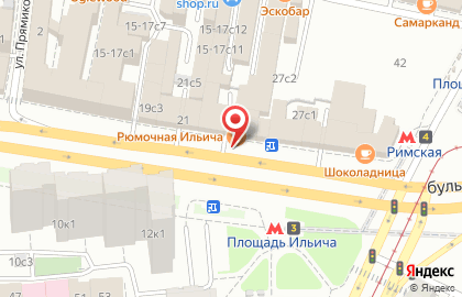 03 Сеть Аптек на площади Ильича на карте