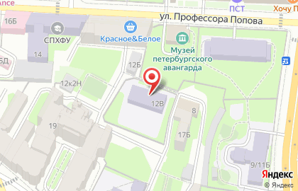 Детский сад №30, Петроградский район на карте