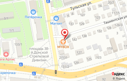 Ресторан японской и азиатской кухни Mybox на ​Ташкентской на карте