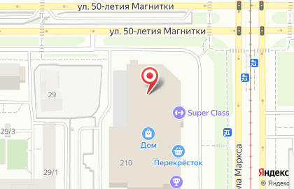 Салон Много мебели в Орджоникидзевском районе на карте