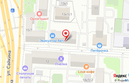Универсам Fix Price на 5-й Кожуховской улице на карте
