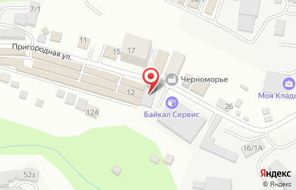 Автосервис в Сочи на карте